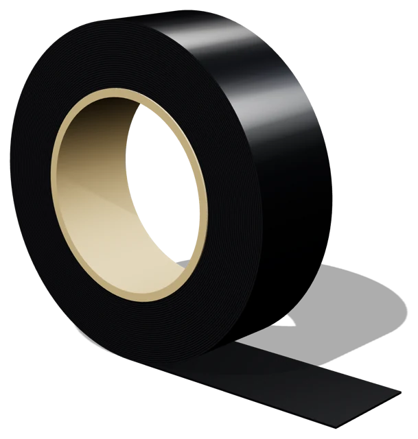 Roll of black edge guard tape